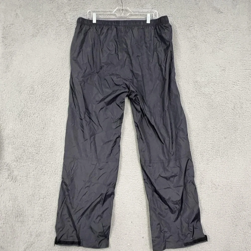 The North Face Pants Mens XL Black HyVent Rain Waterproof Mesh Lined Hiking